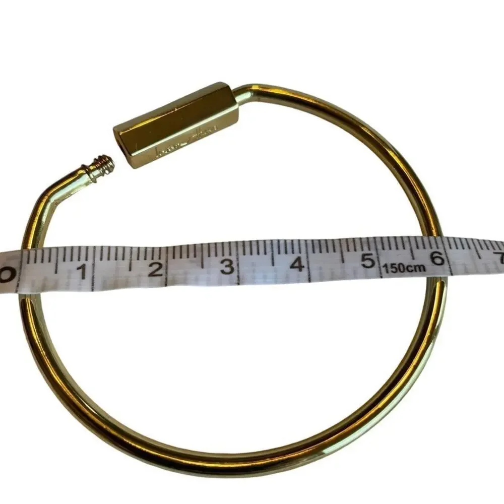 India Hicks Key Ring Charm Ring Gold Plated
